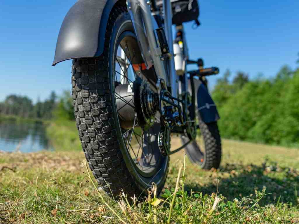E-bike outdoors