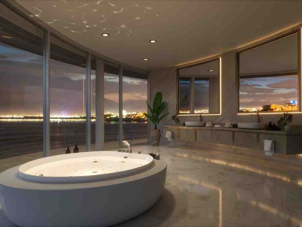 spa bathroom